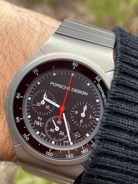 porsche design titanium chronograph